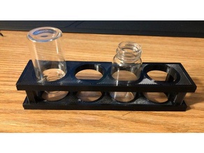 red sea vial test tube holder pets aquarium cuvette reef salt 3d print model - Mito3D