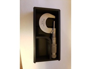 Mikrometer-Boxen tool Inhaber 3d print model - Mito3D