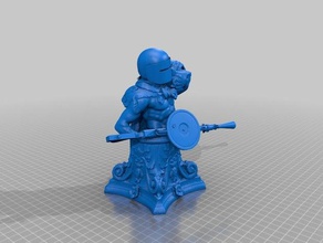 behold lord tachanka sculptures 3d print model - Mito3D