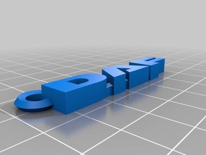 daf Anahtarlık 3d baskı 3d print model - Mito3D