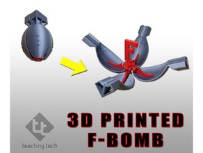 Impreso en 3d de la bomba mecánica los juguetes el mecanismo enseñanza tecnología 3d print model - Mito3D