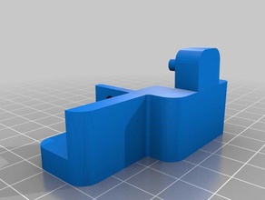 anycubic i3 mega filament sensor holder 3d printer parts guide 3d print model - Mito3D