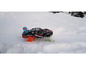 complete snow kit traxxas slash rc vehicles 3d print model - Mito3D