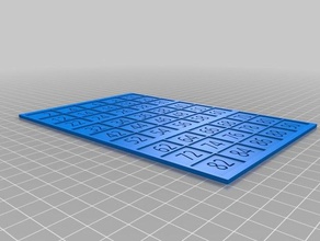 bingo pares 3d print model - Mito3D