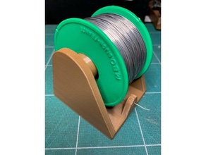soldering spool holder without support electronics welding 3d print model - Mito3D