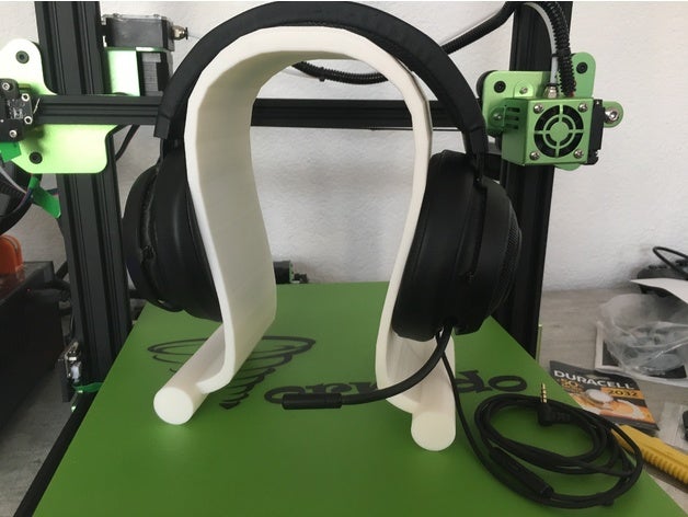 auriculares de apoyo audio 3D print model - Mito3D