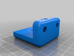 tenditore cinghia blocco 3d la stampante parti Stampante frame di aggiornamento asse trimmer 3d print model - Mito3D