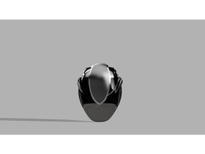 demon ranger helmet back other cosplay power 3d print model - Mito3D