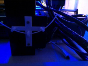 filament geleider voor een top spool holder 3d printer accessories anycubic i3mega 3d print model - Mito3D