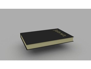death note portachiavi gadget libro 3d print model - Mito3D