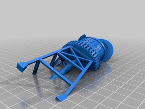 gefallen Wasserturm - Spielzeug Spiele 28 fo4 fww tnt 3d print model - Mito3D