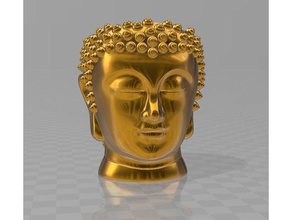 hi-res buddha Pflanzer durchsucht Replikate Kunst die asiatische bouddha Buddhismus Dekoration Dekorative abtropfen lassen fleur Kopf hoch in hoher Auflösung - Verleih indian entspannen Skulptur statue zen 3d print model - Mito3D