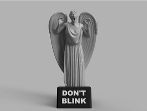doctor weeping angel illuminating base hobby clairante ange pleureur bicolor bicolore dual extrusion