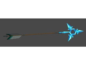 elemental arrow games breath wild legend zelda 3d print model - Mito3D