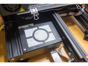 ender-3 fan filtre 3d yazıcı aksesuarlar 3 ender 3d print model - Mito3D