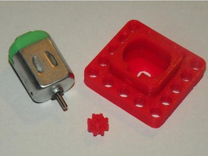 plus petit capot moteur lego technic compatible la construction les jouets engins boîte de vitesses 3d print model - Mito3D