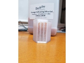 desiccrate biriktirme kurutucu kap 3d yazıcı aksesuarlar kutusu tutucusu dessicant sahibi kuru drybox 3d print model - Mito3D