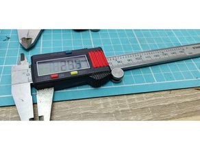 vernier caliper cubierta de la batería 3d impresión 3d print model - Mito3D