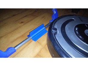 personalizable tendedero tapón robot aspirador irobot roomba hogar 3d print model - Mito3D