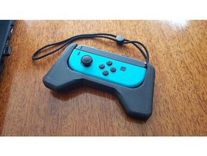 single joy-con grip nintendo switch joycon larger size video games holder 3d print model - Mito3D