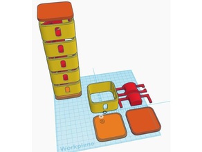 modüler usb kablosu yöneticisi organizasyon kablo tutucu yönetimi Organizatör 3d print model - Mito3D