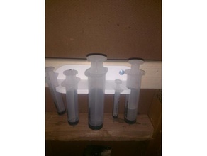 syringe hanger tool holders boxes 3d print model - Mito3D