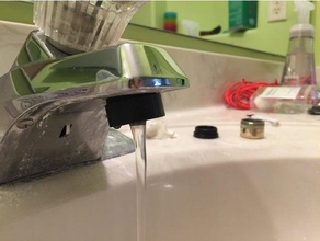flujo laminar aireador del grifo cuarto de baño 3d print model - Mito3D