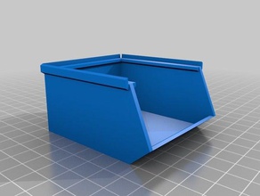 my customized stackable box tool holders boxes 3d print model - Mito3D