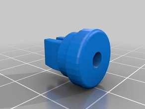 renault knob automotive 3d print model - Mito3D