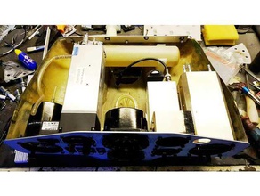 montaje original glasfl gel de la capacidad del matraz diy 401 4010 ventilador glasflugel el deslizamiento cernícalo en alza 3d print model - Mito3D