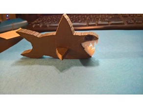 toy shark toys games children fish marine sharks 3d print model - Mito3D