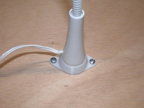 elegante base di montaggio ikea jansjo led lampada a collo cigno 3d la stampante accessori 3d print model - Mito3D