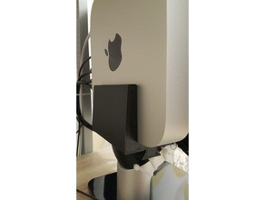mac mini stand dell monitor vesa mount ufficio 3d print model - Mito3D