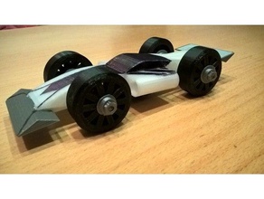 formula flip auto costruzione giocattoli 3d print model - Mito3D