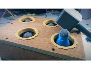 mini whack mole-Spiel Spiele arduino Brettspiel Brettspiele 3d print model - Mito3D