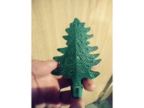 reemplazo de la vendimia santa árbol navidad partes 3d print model - Mito3D