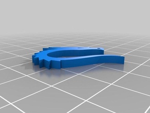 kali linux keychain keychains 3d print model - Mito3D