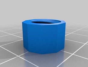 caja seca sin tornillos ojal más pequeños 3d de la impresora accesorios el ángulo tuerca rosca 3d print model - Mito3D