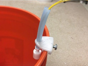 float switch bracket 5 gallon bucket tools aquarium maple syrup pump reverse osmosis sap water 3d print model - Mito3D