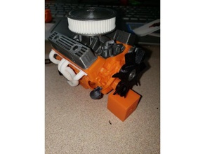 110 sbc fuel pump rc vehicles crawler engine scale 3d print model - Mito3D