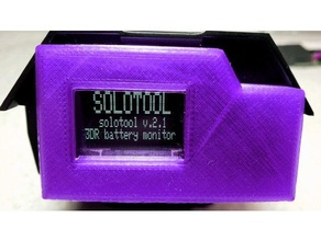 solotool v3 testeur de batterie cas rc des véhicules 3dr solo 3d print model - Mito3D