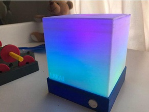 led desk light decor 3d print model - Mito3D