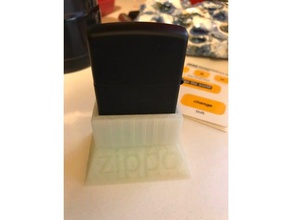 zippo stand remixato 3d stampa 3d print model - Mito3D