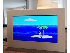 johnny castaway eigenständige Bildschirmschoner computer dos screen-Mätzchen sierra 3d print model - Mito3D