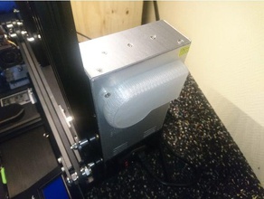 ender 3 power supply fan silencer 3d printer accessories 3d print model - Mito3D