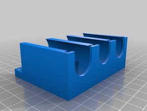 euro-Halter Container angepasst 3d print model - Mito3D