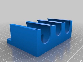 euro-Halter Container angepasst 3d print model - Mito3D