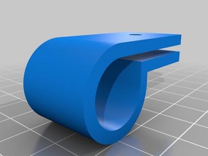 conduit clip de 15mm le bricolage 3d print model - Mito3D