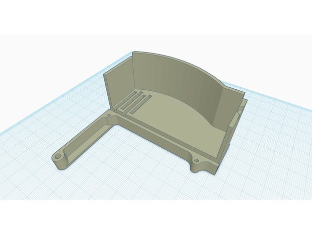 sega dreamcast gd-emu sd card tray slimmer bracket video games 3D print model - Mito3D