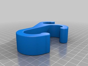 pesado múltiples espesor de la mesa enlace oficina mochila gancho titular capa los hogares equipos organización útil 3d print model - Mito3D